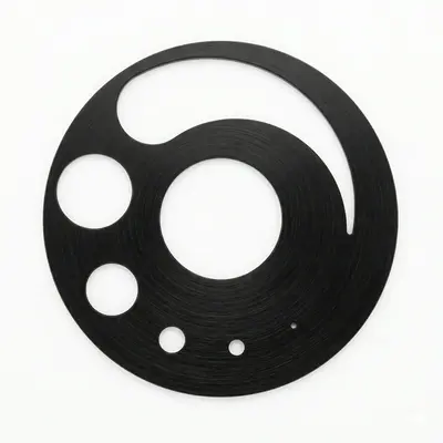 多孔径旋转光阑片（消光黑处理）