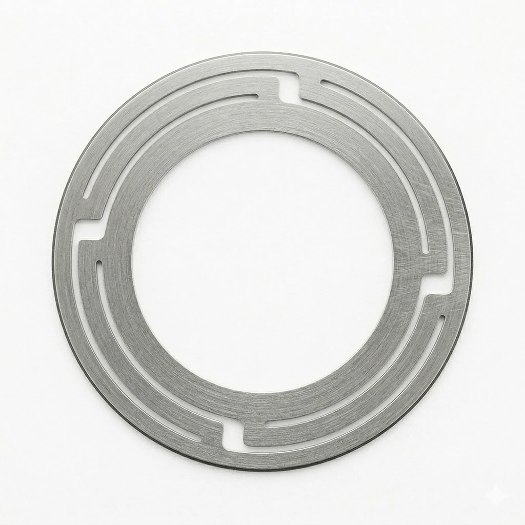 不锈钢蚀刻弹簧片（环形槽结构）