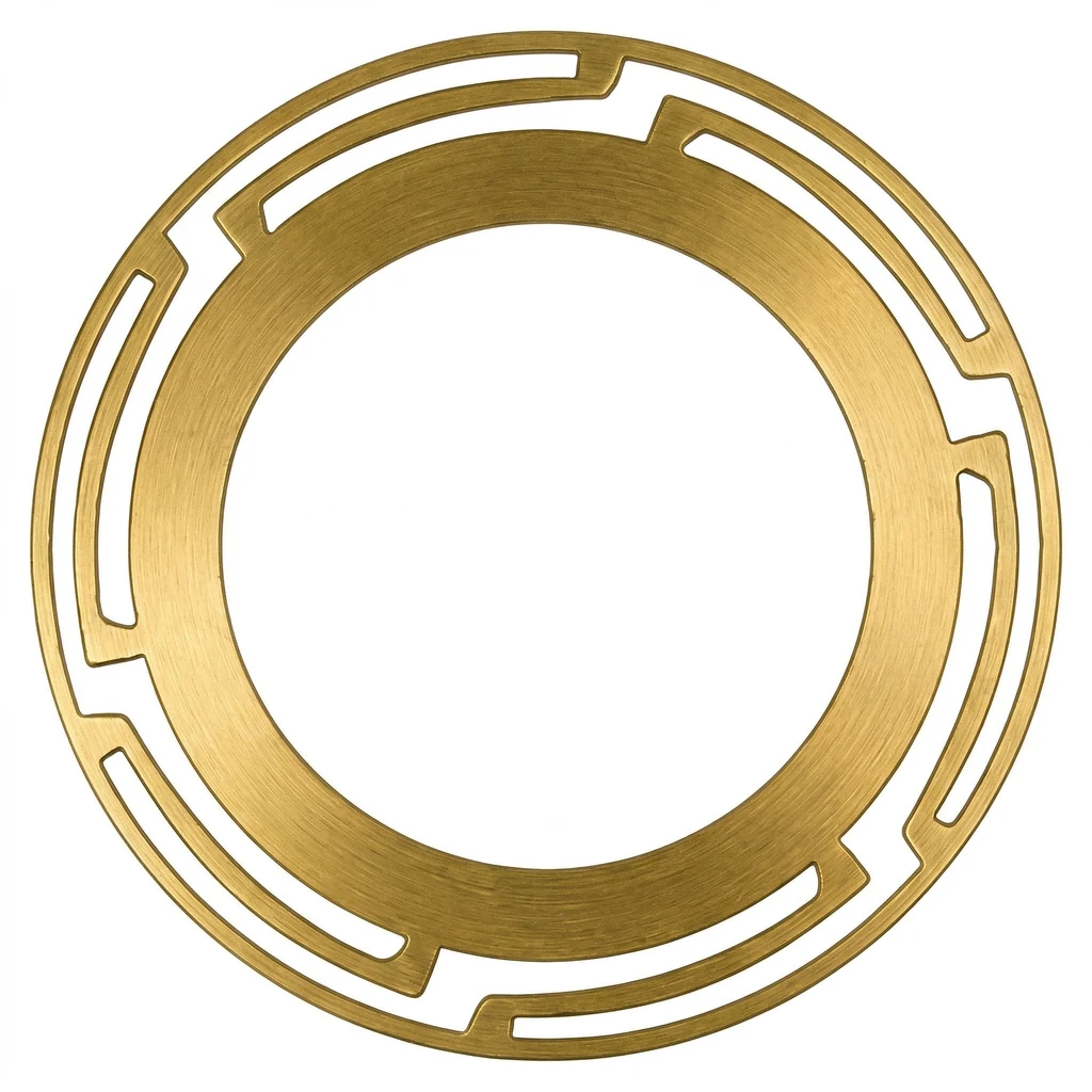 黄铜蚀刻弹簧片（环形槽结构）